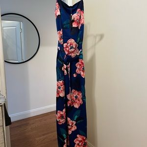 Banana republic summer floral maxi dress